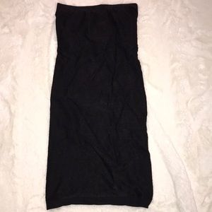 Bebe ribbed tube dress